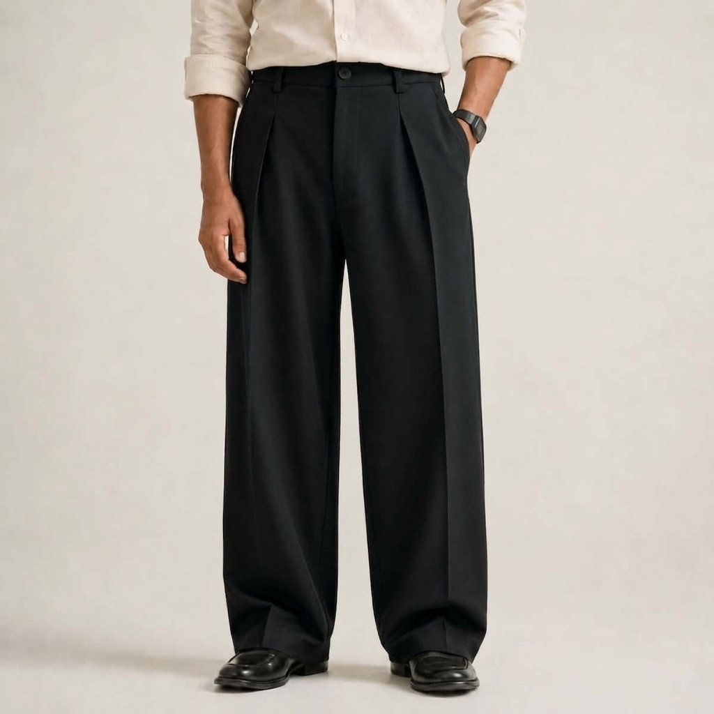 Korean Baggy Formal Pant ⚡