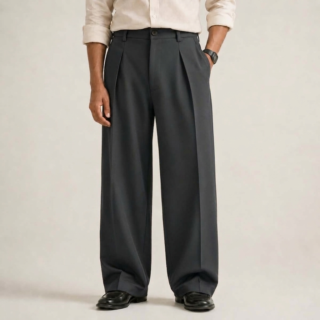 Korean Baggy Formal Pant ⚡